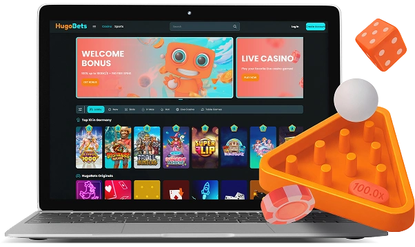 Hugobets Casino Global Desktop